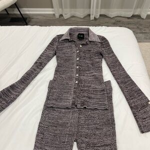 le ore mini ribbed knit set